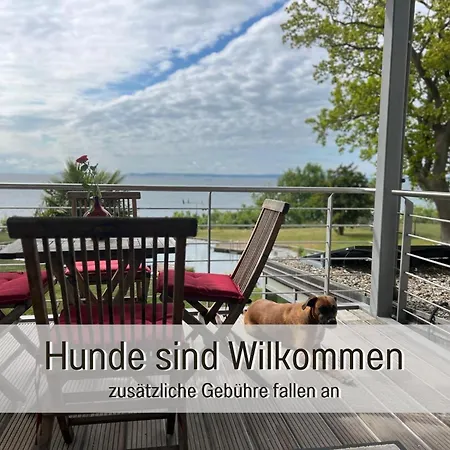 Ferienwohnungen Villa Nause Mit Sauna, Fitness, Naturteich, Parkplatz, Spielplatz Und Direkten Meerblick Sassnitz Exterior photo